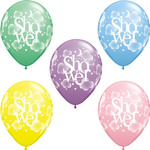 Balon 11" nadruk Baby Shower 1 sztuka
