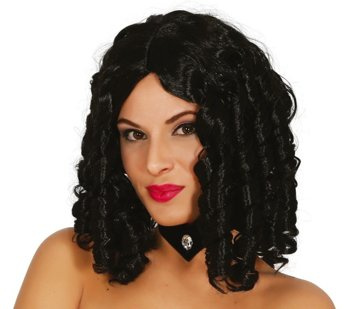 Peruka "Kokietka" czarna