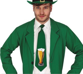 Krawat zielony - piwo