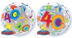Balon Bubble 22" na 40 Urodziny