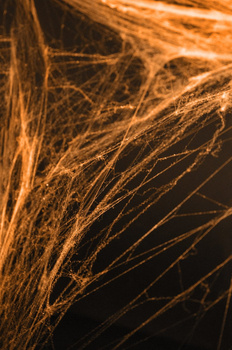 Pajęczyna 60g - pomarańczowa