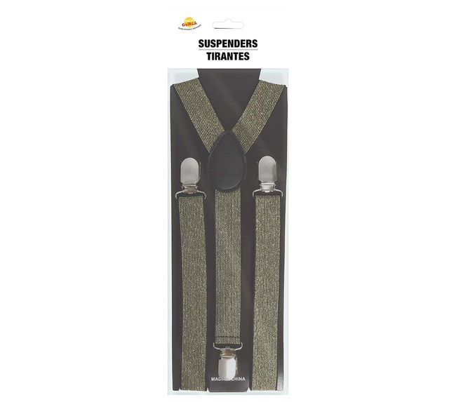 Szelki brokatowe - złote