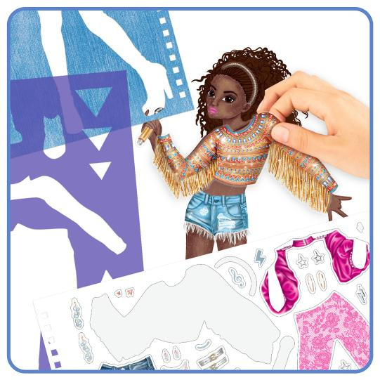 Top Model POPSTAR zestaw kreatywny