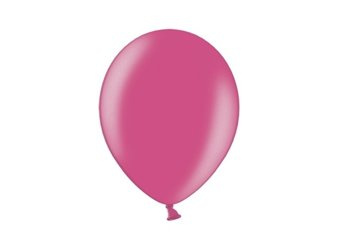 Balony Bel 12" metalik róż ciemny FUKSJA 10 sztuk