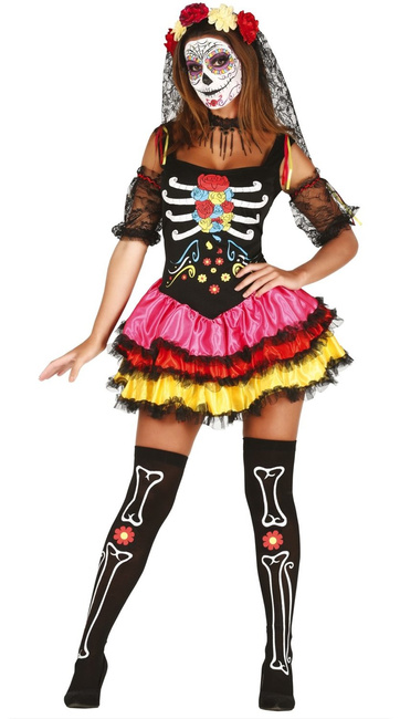 Kostium "Sukienka Day of Dead"