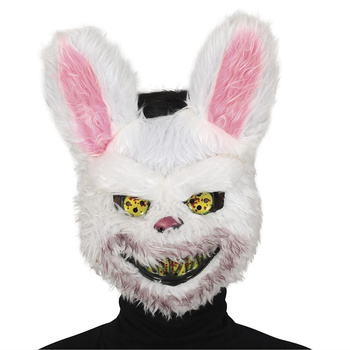 Maska pluszowa KRÓLIK horror