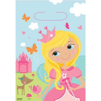 Princess - Torebka na prezenty 8 sztuk