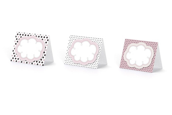 Sweet Groszki - Wizytówka na stół 6 sztuk