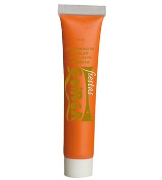 Farbka wodna do twarzy w tubce 20 ml - pomarańczowa