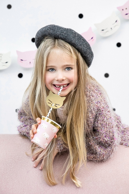 Słodki kotek - Kubeczki 200ml 6 sztuk