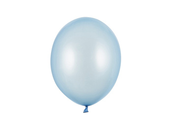 Balony Bel12 metalik błękitne BABY BLUE 10 sztuk
