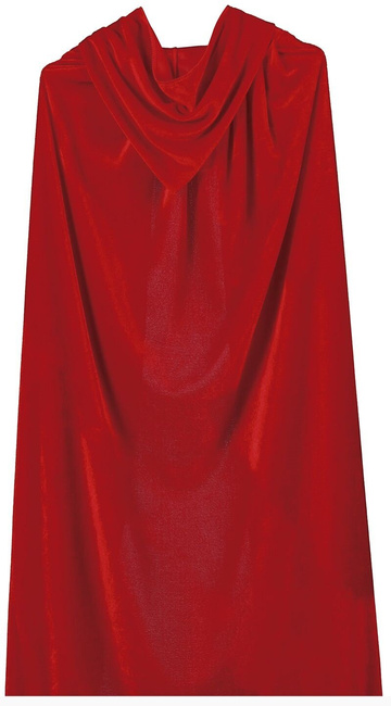 Kostium dziecięcy "Peleryna z kapturem" 100cm czerwona