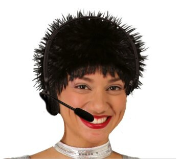 Opaska reportera: słuchawki z mikrofonem