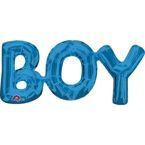 Balon foliowy 16" Fraza "BOY"