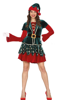 Kostium "Elf - Pomocnica Mikołaja"