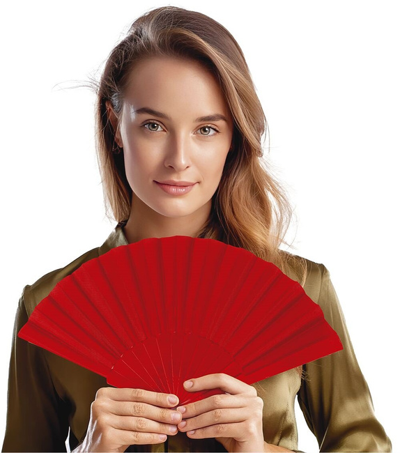 Wachlarz czerwony
