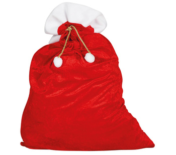 Worek Mikołaja welurowy 55 x 95cm