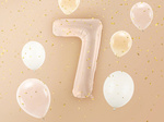 Balon foliowy 28" beżowy numer 7