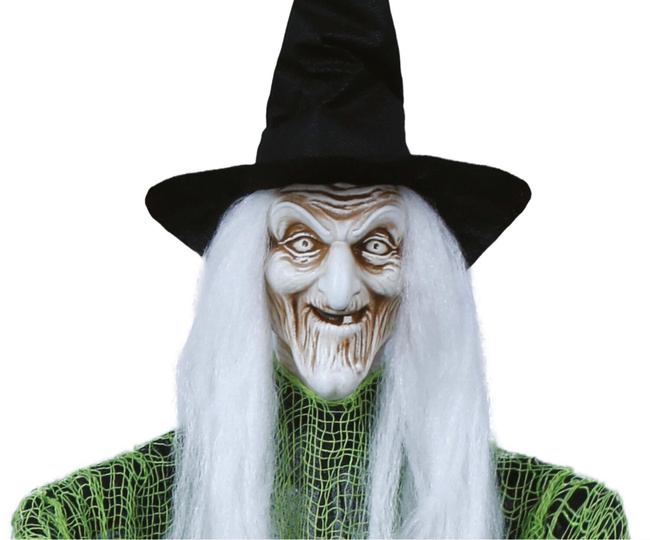 Wisząca wiedźma zielona 100cm