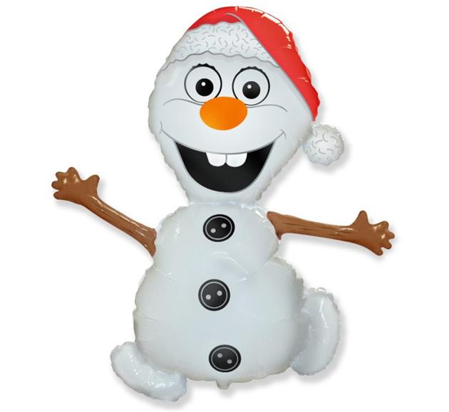 Balon foliowy 24" Frozen Olaf - świąteczny bałwanek