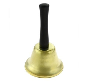 Dzwonek Świętego Mikołaja mały 12cm