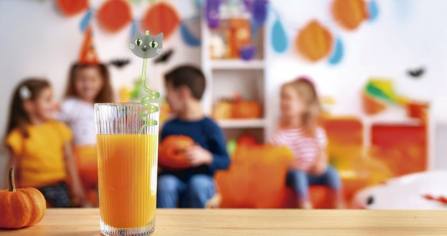 Hokus Pokus - Słomki zakręcone 4 sztuki