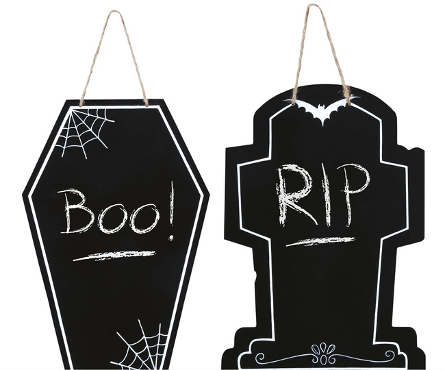 Tablica kredowa nagrobek + kreda