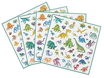 Naklejki "Dinozaury" 160 sztuk