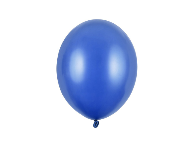 Balony Bel 12" metalik niebieski BLUE 10 sztuk