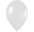 Balon AM50 6" srebrny 1szt.
