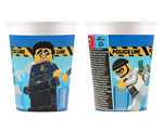 Lego City - Kubeczki papierowe 200ml 8 sztuk
