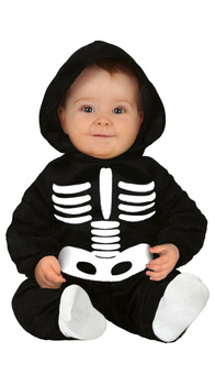Kostium malucha "Szkielet z kapturem"
