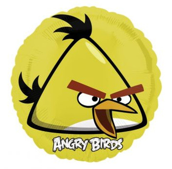 Balon Foliowy 18' Angry Birds - Yellow Bird