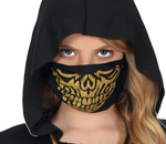 Kostium dziecięcy "Ninja" czarno-złoty