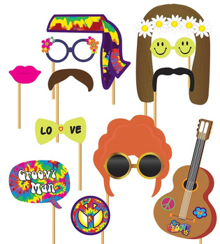 Foto Budka - Karteczki Hipisi 12 sztuk