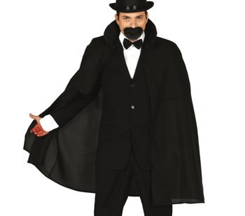 Kostium "Peleryna z narzutą" czarna