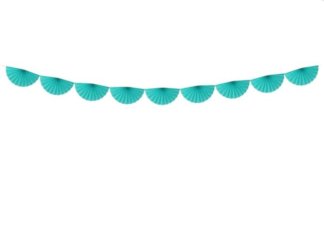 Girlanda z półrozet 30cm 3m - morski