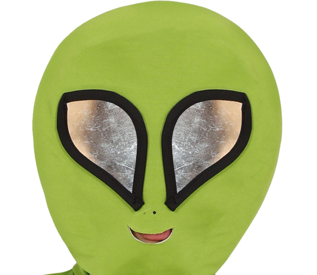 Kostium dziecięcy "Kosmita" zielony