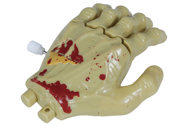Nakręcana figurka Halloween DŁOŃ 1 sztuka
