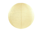 Lampion papierowy 35cm kremowy