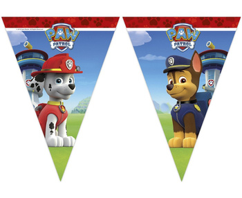 Paw Patrol - Baner z flagami 2,3m