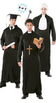 Kostium Toga 3w1: Ksiądz, sędzia, absolwent