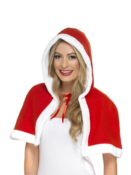 Peleryna Pani Mikołajowej z kapturem