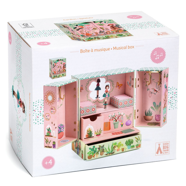 Szkatułka z pozytywką TAJEMNICZY OGRÓD