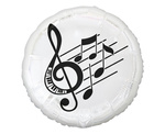 Balon foliowy 18" Nuty muzyczne