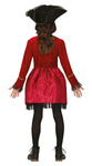 Kostium Dziecięcy "Piratka" czerwona suknia