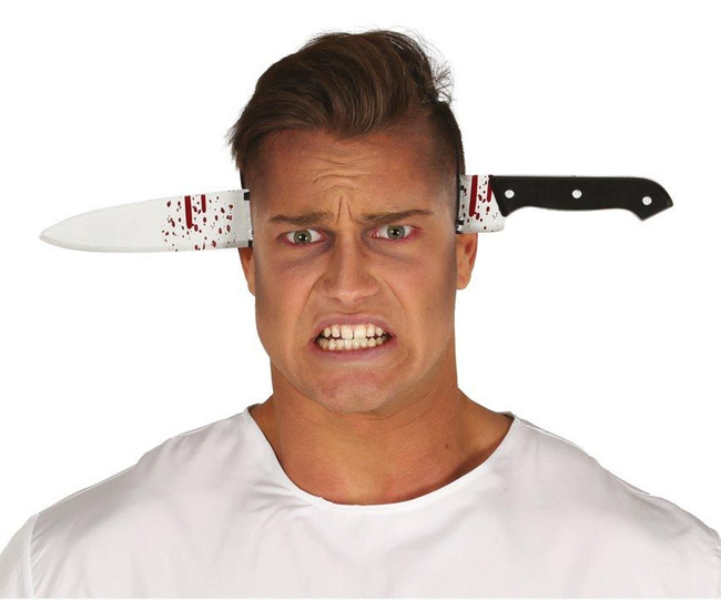 Opaska "Nóż w głowie"