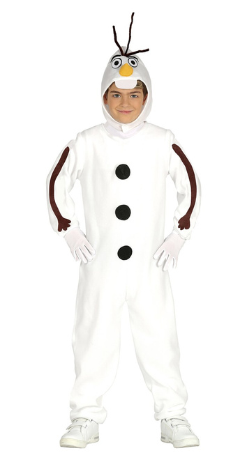 Kostium dziecięcy "Bałwanek Oli" kombinezon