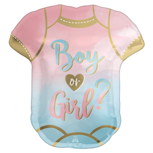 Balon foliowy 24" Hello Baby Boy or Girl - body