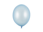 Balony Bel12 metalik błękitne BABY BLUE 10 sztuk